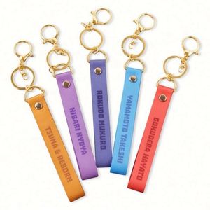 Custom Logo Carabiner Keyring Wristlet Keychain Wrist Lanyard for Promotional Keys Women's Keyrings Wristlet Strap