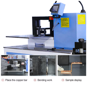 Máy thanh cái Máy Đục Lỗ thủy lực cầm tay hướng dẫn sử dụng đồng thanh công cụ đục lỗ - Product Image 2