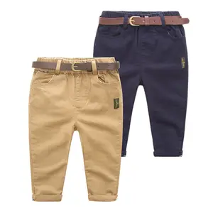 Boys Cotton Brand Clothing Cargo Pants Kids Child Clothes Bulk Buy From China