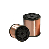 Cables de alambre CCA/CCAM Alambre de aluminio y magnesio revestido de cobre desnudo 0,50 0,55 0,60 0,67