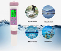 2026 7 in 1 ORP Meter Aquarium Water Quality Tester PH TDS Fish Pond Meter Fish Tank ORP Salinity Detector