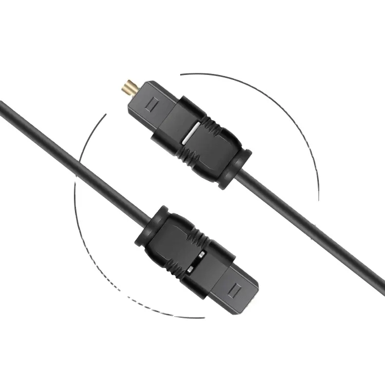 Customize Male To Male Optical Fiber Audio Cable Sound Bar Home Theater Stereo TV Cable 1M/2M/5M/10M/50M