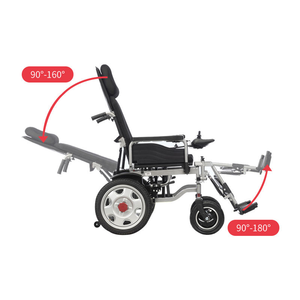 <span class=keywords><strong>Silla</strong></span> de Movilidad Eléctrica Ajustable: Totalmente Reclinable, Carga de 100 kg para Uso en Interiores/Exteriores - Product Image 2