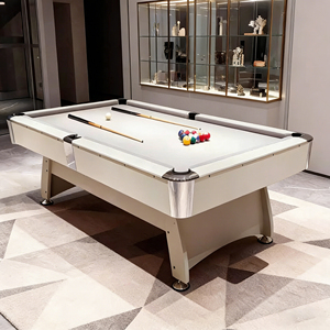 Table de <span class=keywords><strong>billard</strong></span> multi-jeux 3-en-1 de 7/8/9 pieds, combo professionnel de <span class=keywords><strong>billard</strong></span> avec ping-pong et hockey sur air pour la salle de jeux à domicile - Product Image 4