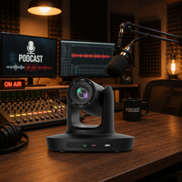 Caméra PTZ 4K AI à suivi automatique NDI HX2 Free-D avec zoom 20X, système de conférence audio-vidéo double mode USB LAN PoE pour diffusion en direct