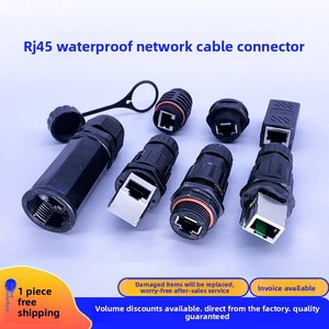 Connecteur réseau étanche Xilian RJ45, interface de connexion de câble à fibre optique extérieur, panneau de terminaison blindé pour réseau - Product Image 5