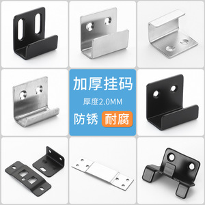 Thickened Stainless Steel Wall Mount <b>Hooks</b> 2.0mm Heavy Duty Polished Square Shape For Home Storage Organization - Product Image 1