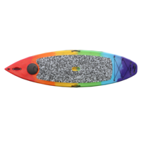 Planche à pagaie Yak Outdoors professionnelle, écologique, durable, en plastique, 3m (10 pieds), 1 personne, capacité 100 kg, pour femmes et hommes