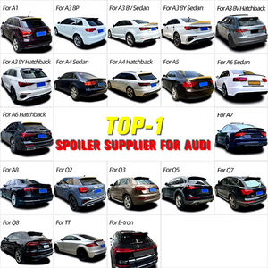 Aileron arrière en fibre de carbone pour <span class=keywords><strong>Audi</strong></span> A3 A4 A5 A6 TT Sedan - Product Image 1