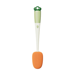 Three-in-One Plastic Cleaning <strong>Brush</strong> Tools Long-Handled Sponge Cup <strong>Brush</strong> and <strong>Bottle</strong> <strong>Brush</strong> for Efficient Milk Cup Glass Scrubbing - Product Image 3