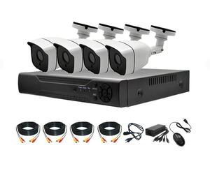 Chất lượng tốt AHD H.264 4CH CCTV Camera Kit Video DVR Kit an ninh HD 1080P - Product Image 3