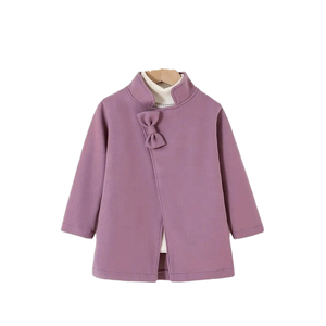 New Fashion <b>Toddler</b> <b>Girls</b> Autumn Winter Polyester/Cotton Blend Printed Anti-Wrinkle Casual Reversible Regular Length <b>Coat</b> Solid - Product Image 2