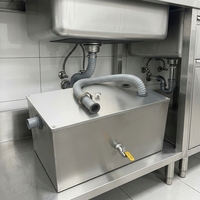 Pemisah Minyak dan Air Multi-Tahap dari Baja Anti Karat untuk Dapur Industri Hotel