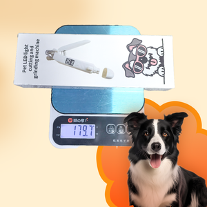 पोर्टेबल 2-इन-1 पालतू ग्रोमिंग टूल-ओम यूएसबी रिचार्जेबल एलईडी नाखून ग्राइंडर और क्लिपर - Product Image 4