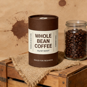 Conteneur tubulaire stratifié anti-odeur <span class=keywords><strong>pour</strong></span> le stockage du café Arabica biologique - Product Image 5