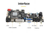 LCD-Monitor-Panel-Controller AD-Anzeige platine Steuer treiber platine mit VGA-und HD-MI-kompatibel