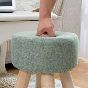 Escabelo nouvelle idée <span class=keywords><strong>de</strong></span> produit fabricant Offre Spéciale tissu ottoman tabouret tabouret bois vert vintage chinois Tabouret <span class=keywords><strong>banc</strong></span> - Product Image 6