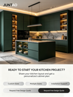 Lemari Dapur & Pintu Lemari Kayu Solid Oak Modern Buatan Khusus Kustomisasi Seluruh Rumah Lemari Dasar