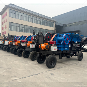 最も適切なPE150X250小型移動式破砕選別機、石破砕や砂利破砕用ジョークラッシャー - Product Image 5