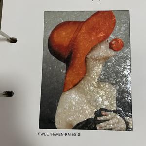 मुक्त वॉलपेपर पैनल घर सजावट हस्तनिर्मित प्राकृतिक मोती की माँ वॉलपेपर घर की सजावट के लिए - Product Image 4