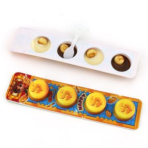 Biscotti chocò a forma di moneta <span class=keywords><strong>d</strong></span>'<span class=keywords><strong>oro</strong></span> 4 in 1 pallina di biscotti al cioccolato bianco e nero - Product Image 4
