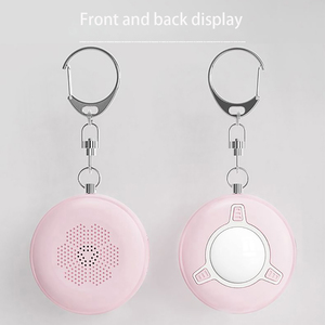 Alarme de sécurité personnelle rechargeable 130 dB haute sensibilité en ABS, idéale pour étudiants et femmes, anti-agression, appel d'urgence - Meilleure vente - Product Image 4