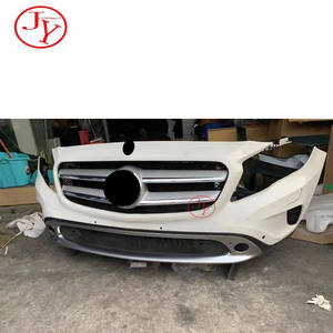 Para <span class=keywords><strong>Mercedes</strong></span> <span class=keywords><strong>Benz</strong></span> GLE450 y GLE350 malla de rejilla lateral de parachoques delantero con recortes para luces antiniebla y cubierta de luces de freno delanteras - Product Image 3