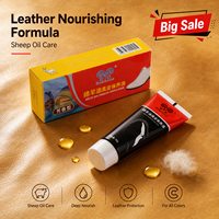 Cirage pour chaussures en cuir à l'huile de mouton Jinyang 70g, facile à nettoyer, toutes saisons, conforme aux normes internationales, pour l'exportation mondiale