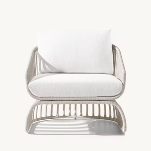 Luxury Modern Outdoor Furniture <b>Rattan</b> Garden Set for Patio Furniture Set Poolside Hotels Parks Restaurants Beaches-Durable - Product Image 3
