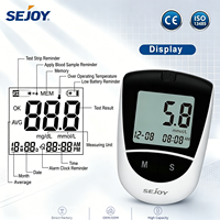 Sejoy Sugar Check Machine Diabetes Testing Glucómetro Diabetes Testing Kit