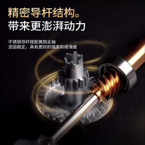 รอกตกปลาโลหะแบบหมุนพร้อมแกนสีทองสำหรับตกปลาด้วยเหยื่อปลอม 0009471 DZ - Product Image 4