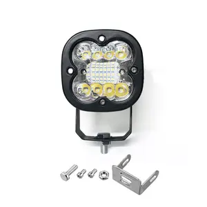 Chất lượng cao 3 inch xe máy phụ trợ Đèn sân khấu 12-36V xe mini lái xe ánh sáng LED làm việc ánh sáng