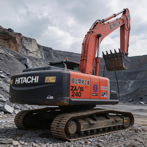 Excavadora usada Hitachi de cadenas medianas, en buen estado, rendimiento confiable, disponible en stock para la venta. Amplia gama de modelos disponibles. - Product Image 5