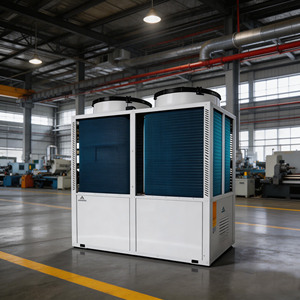 Pompe à chaleur air-eau verticale triphasée R410A pour centres sportifs, piscines et installations <span class=keywords><strong>de</strong></span> loisirs, pompe à chaleur à source d'air - Product Image 4