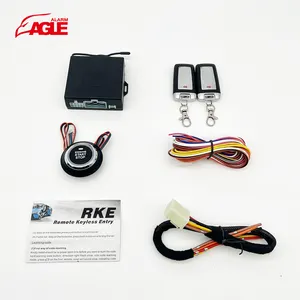 RKE Push Button Start Stop Engine Kit With Remote Engine Start Keyless Entry Car Alarm System For Toyota