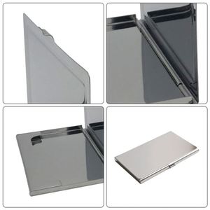 Factory Wholesale <b>Metal</b> Business Card Holder with Custom logo for Advertising Promotion Gift - Product Image 5