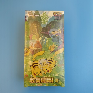 Pokémon TCG PTCG Chinois Simplifié Collection 151 Pokémon Vol.1.2.3.4 Gengar <span class=keywords><strong>Pikachu</strong></span>. Boîte de boosters de cartes. 15 paquets dans chaque boîte. - Product Image 2