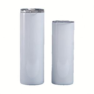 304 Stainless Steel Cylindrical Sublimation Tumbler Large Capacity Slim-Line Thermal Design Keeps <b>Drinks</b> <b>Hot</b>/Cold 6-12 Hours - Product Image 4