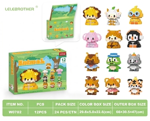 Lucky Toys Mini-Block Blind Box Figurines d'<span class=keywords><strong>action</strong></span> miniatures en blocs - Product Image 6