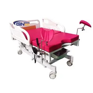 בית חולים רפואי גיני חדר הריון מיטת לידה חשמלית אוטומטית שולחן ניתוח גינקולוגיה