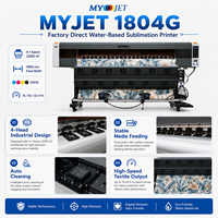 Printer Sublimasi Berbasis Air Otomatis Kecepatan Tinggi 1.8m 4 untuk I3200 A1 Mesin Kertas Transfer Panas Inkjet Digital Ethernet