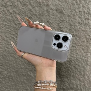 เคสสำหรับ iPhone 17 PRO MAX เคสโทรศัพท์ป้องกันการตกแบบใสพร้อมบั๊มเปอร์ใสและด้านหลังมีสีสำหรับ iPhone 16 - Product Image 5