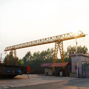 पोर्टेबल 1-10 टन एल्यूमीनियम मिश्र धातु गैन्ट्री क्रेन हल्के संक्षारण-प्रतिरोधी मोबाइल पुल क्रेन निर्माण मोटर गियर के लिए - Product Image 4