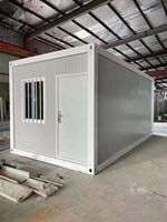 Casa Contenedor de 40 Pulgadas, de Ensamblaje Rápido, Fácil Instalación, Diseño Ligero y Duradero para Dormitorios en Obras de Construcción y Escuelas
