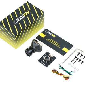 Caméra FPV Caddx Ratel <span class=keywords><strong>Pro</strong></span> Starlight Vision Nocturne 1500TVL Capteur 1/1.8 Pouces Noir et Blanc Couleur Analogique Mini Caméra pour Drone - Product Image 3