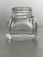 Flacons de parfum en verre de 15 ml, design d'usine, vente en gros, bouchon à vis scellé, couleur personnalisée, flacon transparent, forme plate, logo personnalisé