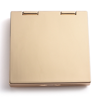 Vente en gros Mini miroir pliable personnalisé pour les voyages Miroir cosmétique portable personnalisé en métal design français