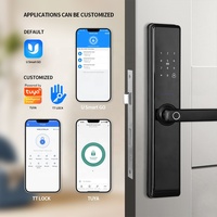 Cerradura de Puerta Digital Inteligente OYO con Control Remoto Inalámbrico OEM Antirrobo con Cámara, Código Temporal y Seguridad Digital para Puertas Comerciales
