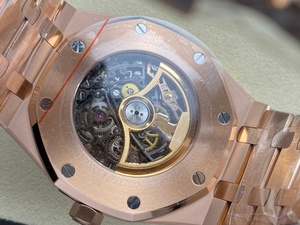 Super Quality Diving Waterproof Mechanical <b>Watch</b> 41mm THB Factory 3132 Movement 15412 Skeleton Rainbow Diamonds - Product Image 5