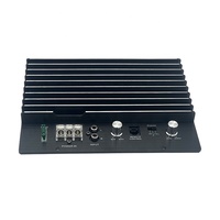 Prix d'usine, haute qualité, amplificateur audio de classe D 12V 1800W RMS, monocanal, pour caisson de basses de voiture avec crossovers